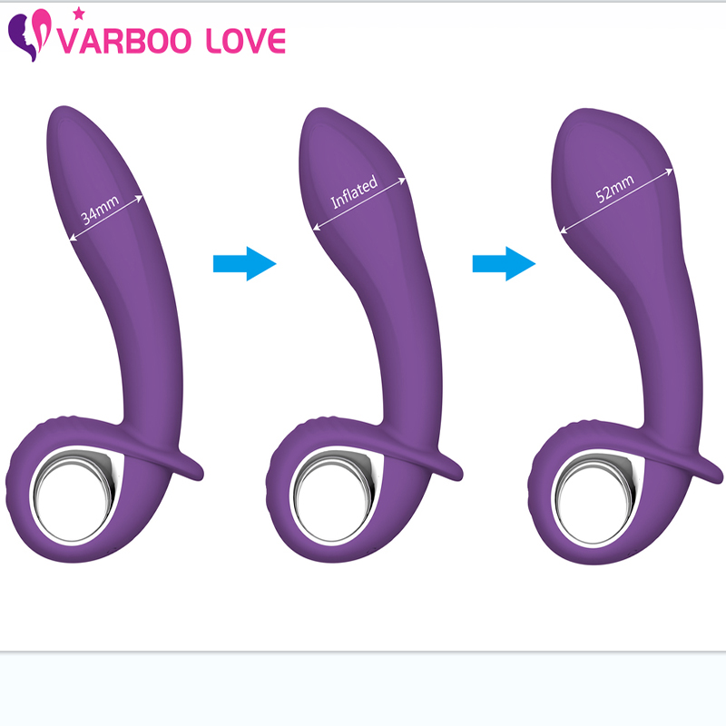 prostate massager anal vibrator comes with 10 optional vibrating frequensies