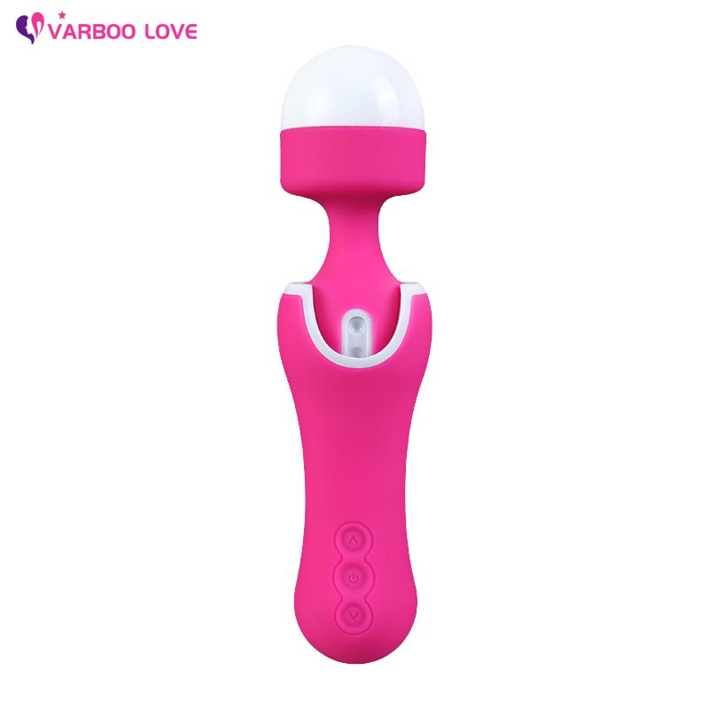 AV Wand Massager 10 frequencies, single motor, 4 types for adjustable head of vibrator