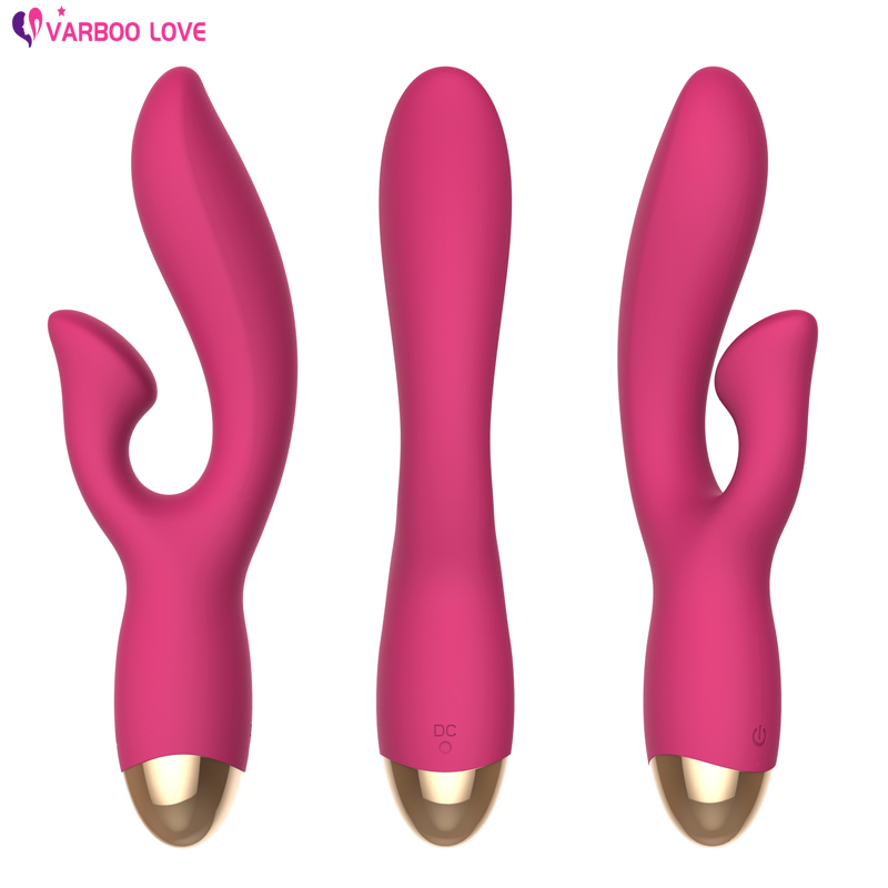 Adult novelty sex toy pink lady vibrator, classical rabbit vibrator long dildo for female